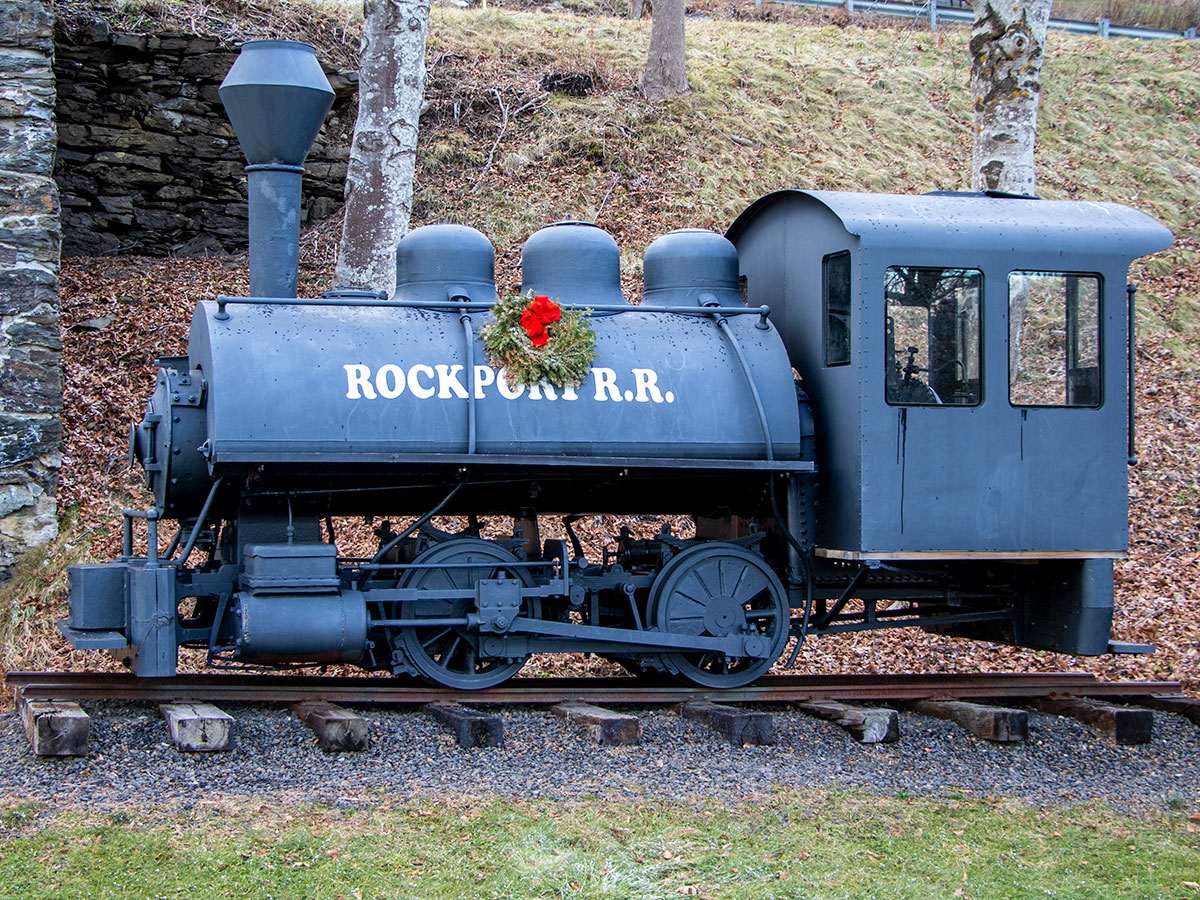 Rockport Train Engine