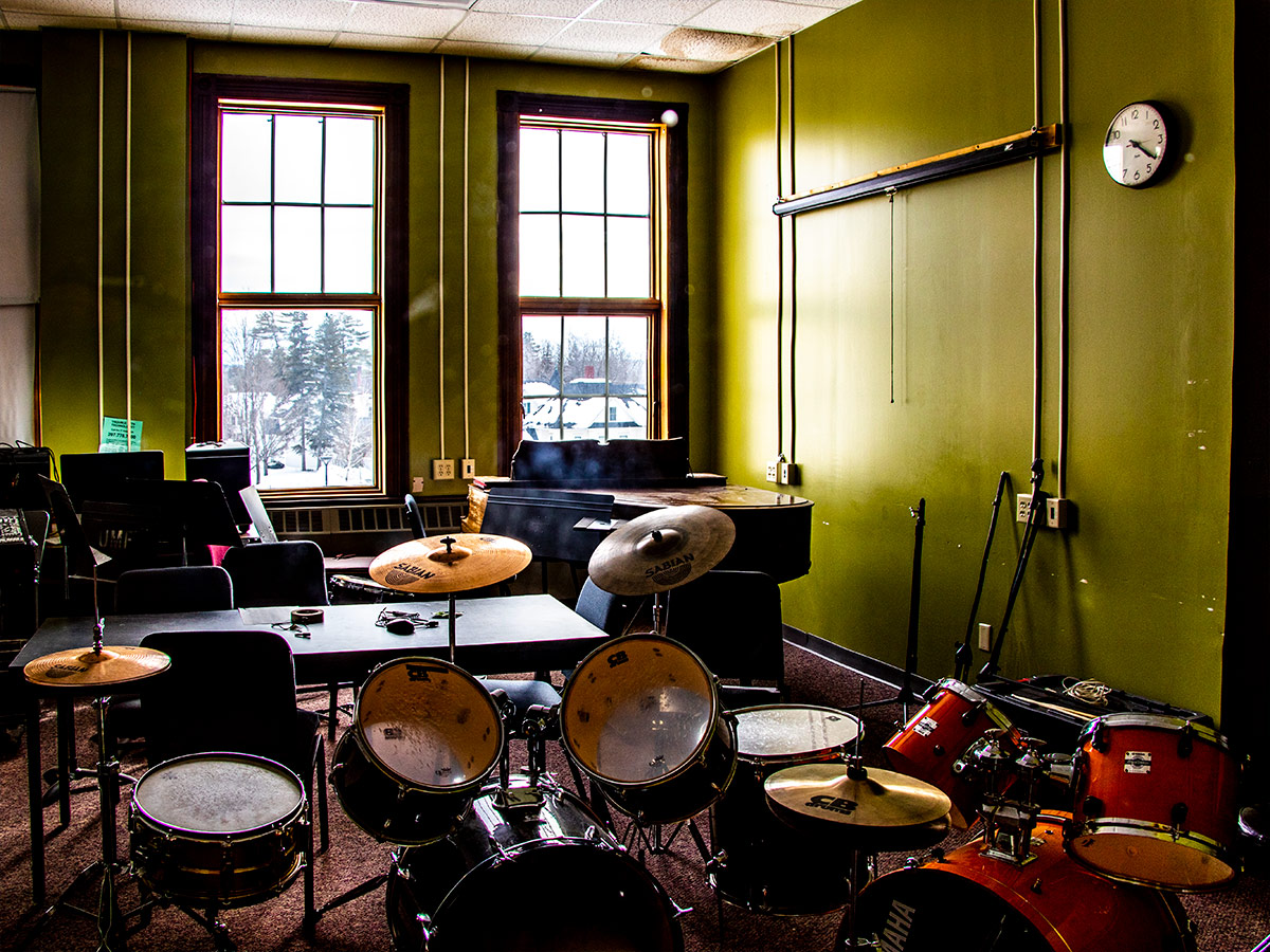 Music Room in Merrill Hall