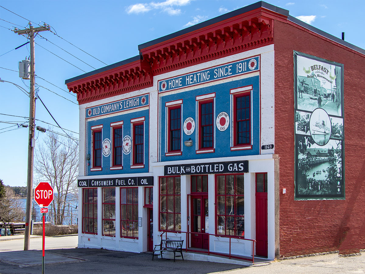 Consumer Fuel Co Building, Main Street, Belfast, Maine